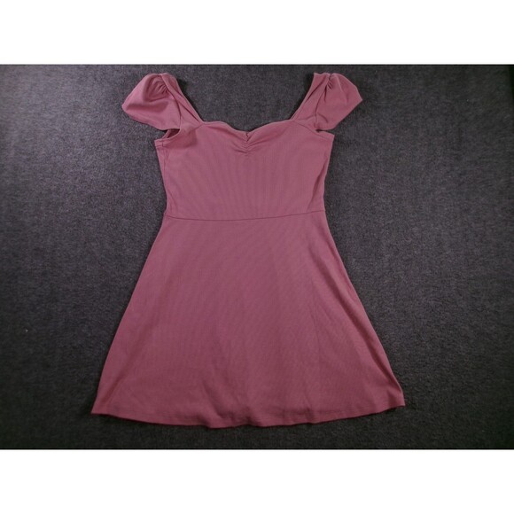 wild fable Dresses & Skirts - Wild Fable Dress Women Extra Large Pink Ribbed Causal Summer Beachy Vibes